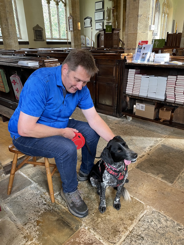 Mick Ball and Maisie